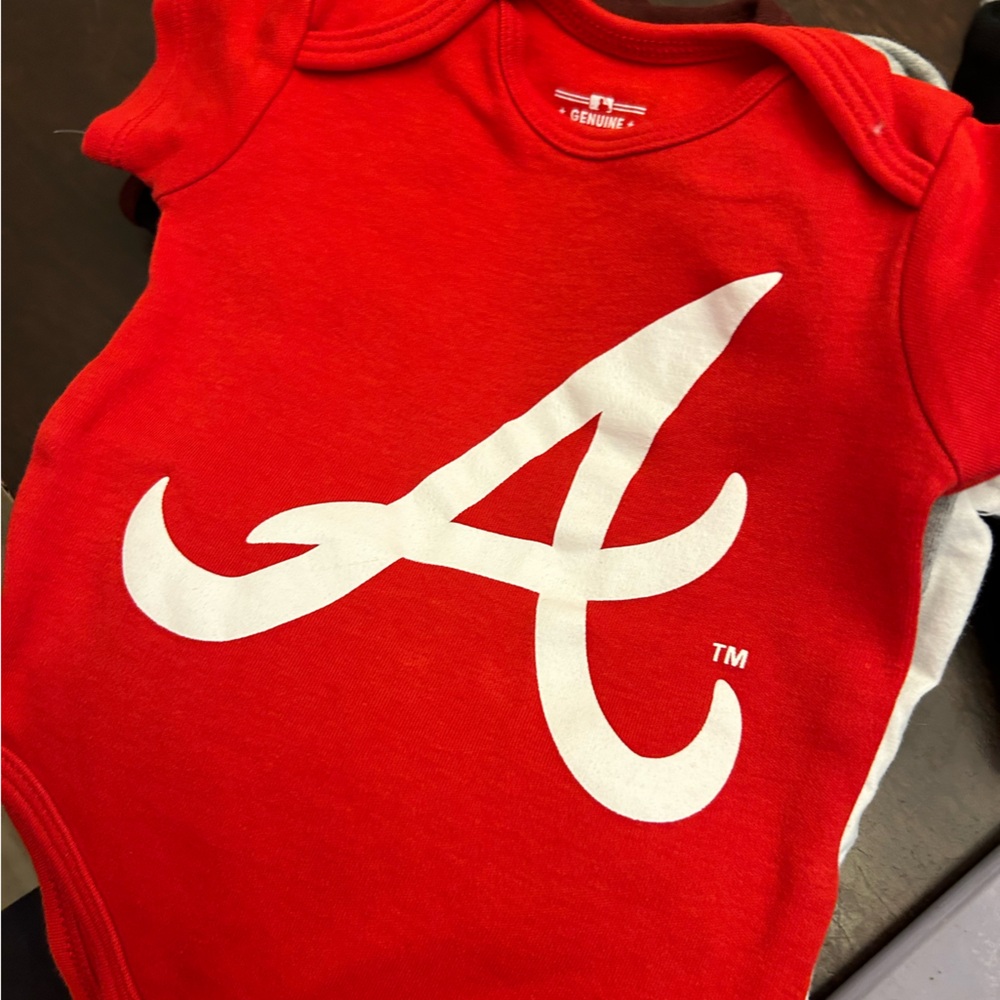 Atlanta Braves onesie